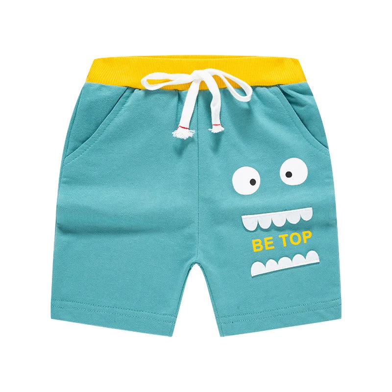 Short Garçon Sport Broderie Dinosaure