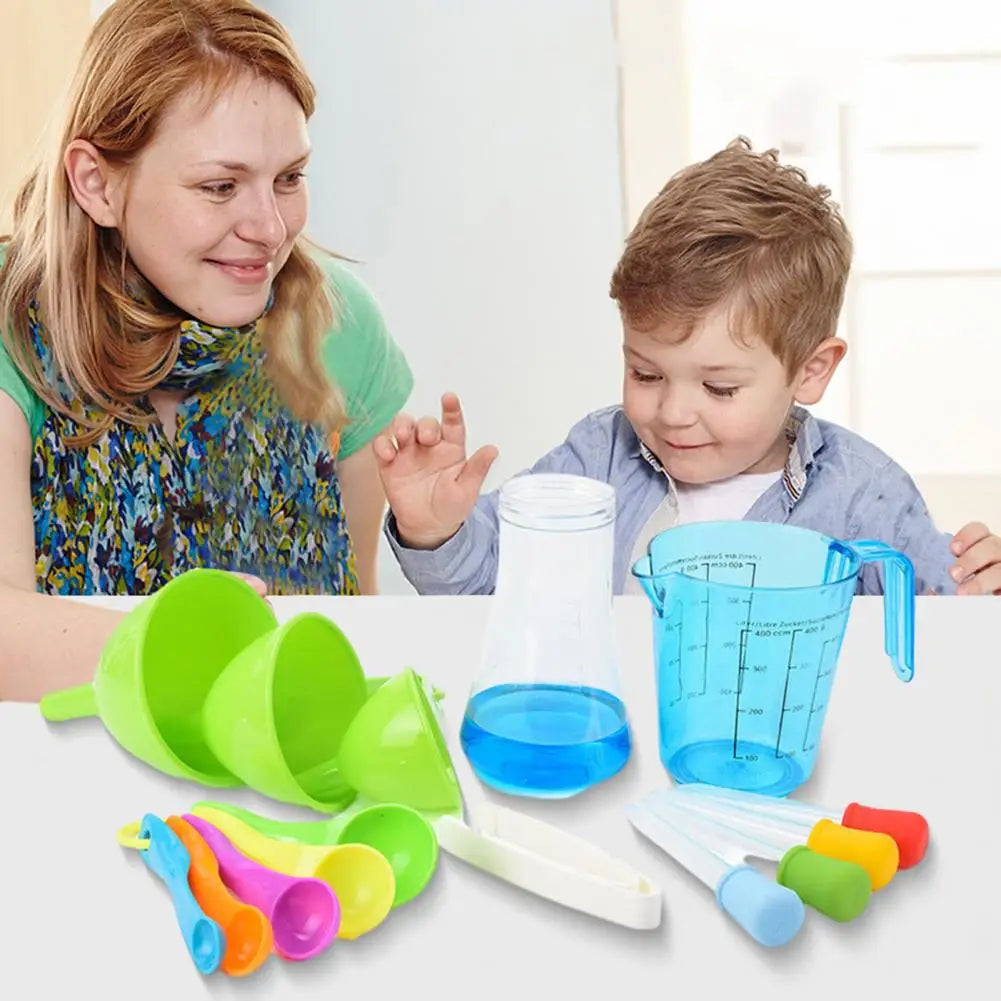 1 Set Science Experiment Kits 19 Chemistry Experiments Scientists Role Play STEM Educational Toy DIY Science Lab Kit