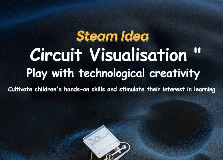 Children STEM Science Experiment Kit Circuit Blocks Physics  Electronic Toys For Primary School Students DIY STEM Kits For Kids