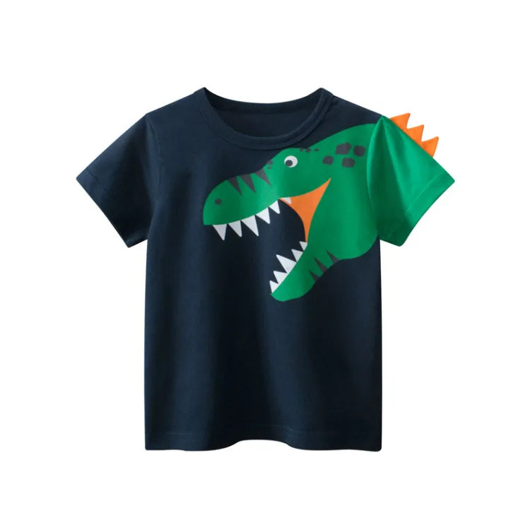 T-shirt Enfant Coton Cartoon Été