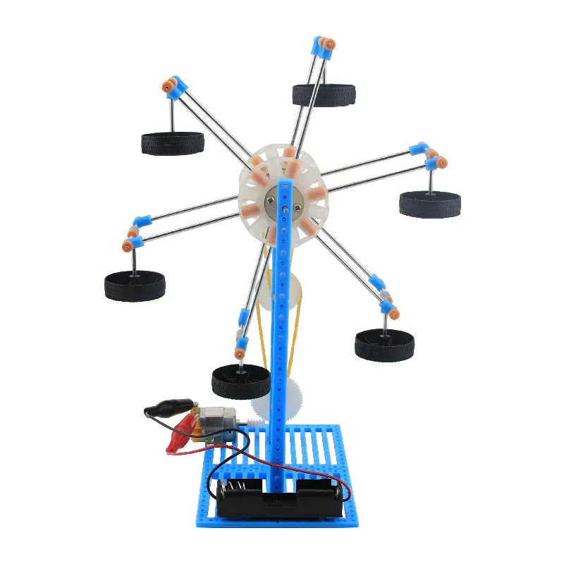 Kids Science Toy Technology Gadget Physics STEM Kit Electric Ferris Wheel Educational Toys for Children DIY Craft Toy