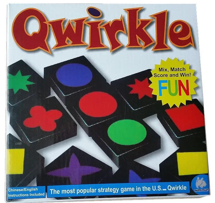 New Children's Educational Toys Qwirkle Wooden Chess Parent-child Interactive Games Kids Adult Hobbies Gifts Learning Toys Play