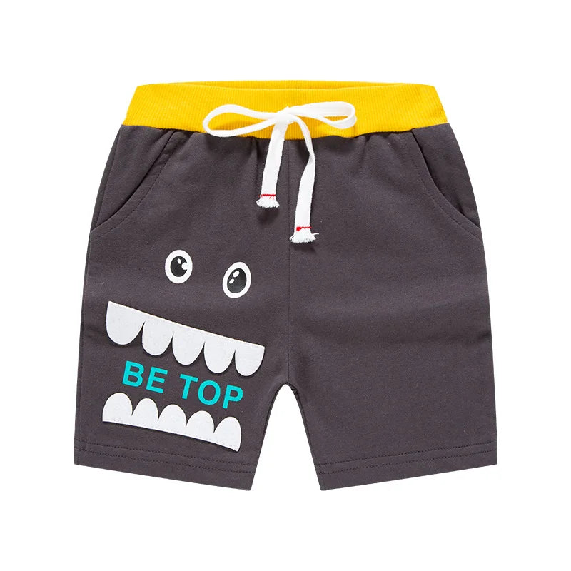 Short Garçon Sport Broderie Dinosaure