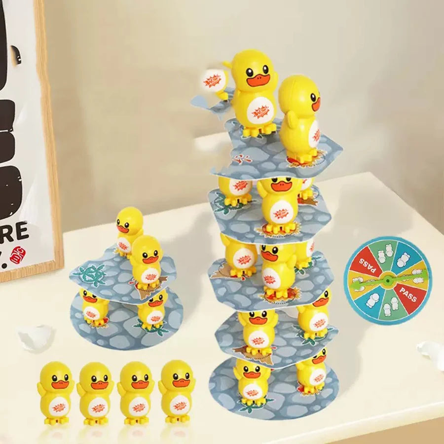 Children's duck fun, parent-child interaction, multi-person hand-eye coordination thinking thinking training puzzle board game
