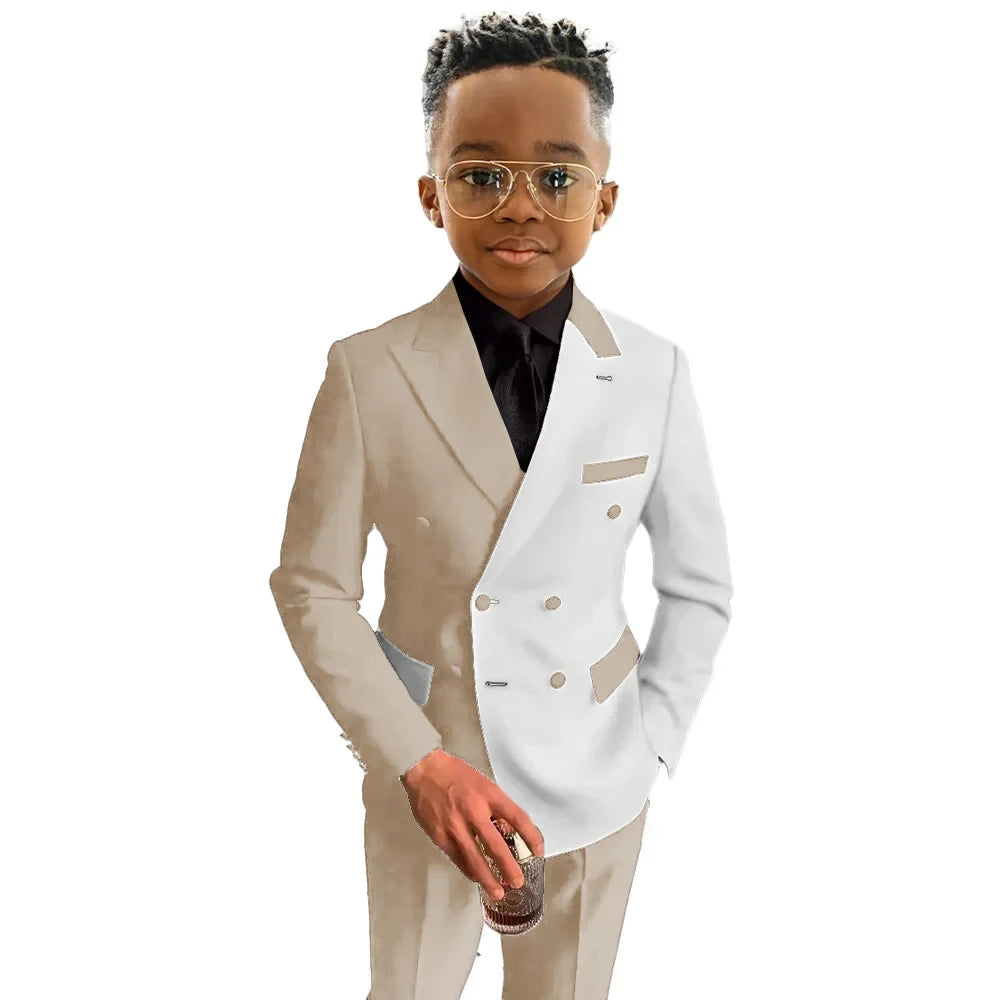 Costume Garçon 2 Pièces Mariage Cérémonie