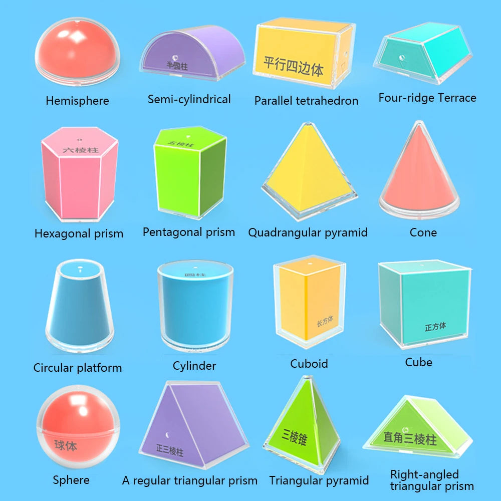 12/16/20 Geometry Demonstration Models Spatial Structure Visualization Tools for STEM Education Teaching Kits