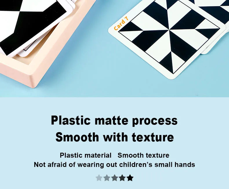 Block Puzzle, with Storage Tray Hidden Geometric Shape Pattern Jigsaw 3D Logic Thinking Training Desktop Game Toys