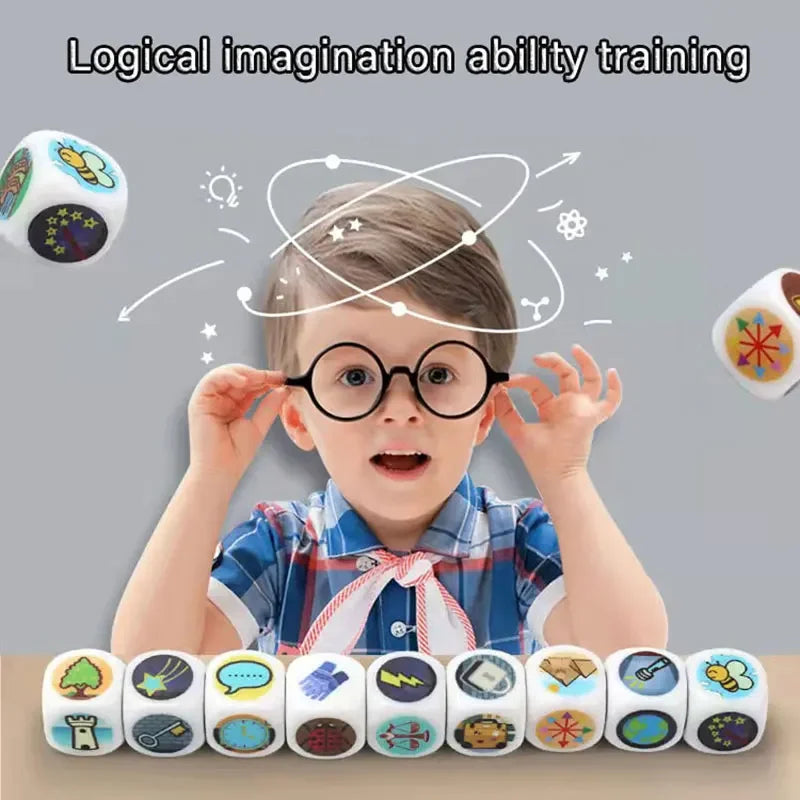 Dés à Histoires - Jeu Créatif pour Enfants et Famille