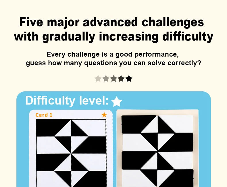 Block Puzzle, with Storage Tray Hidden Geometric Shape Pattern Jigsaw 3D Logic Thinking Training Desktop Game Toys