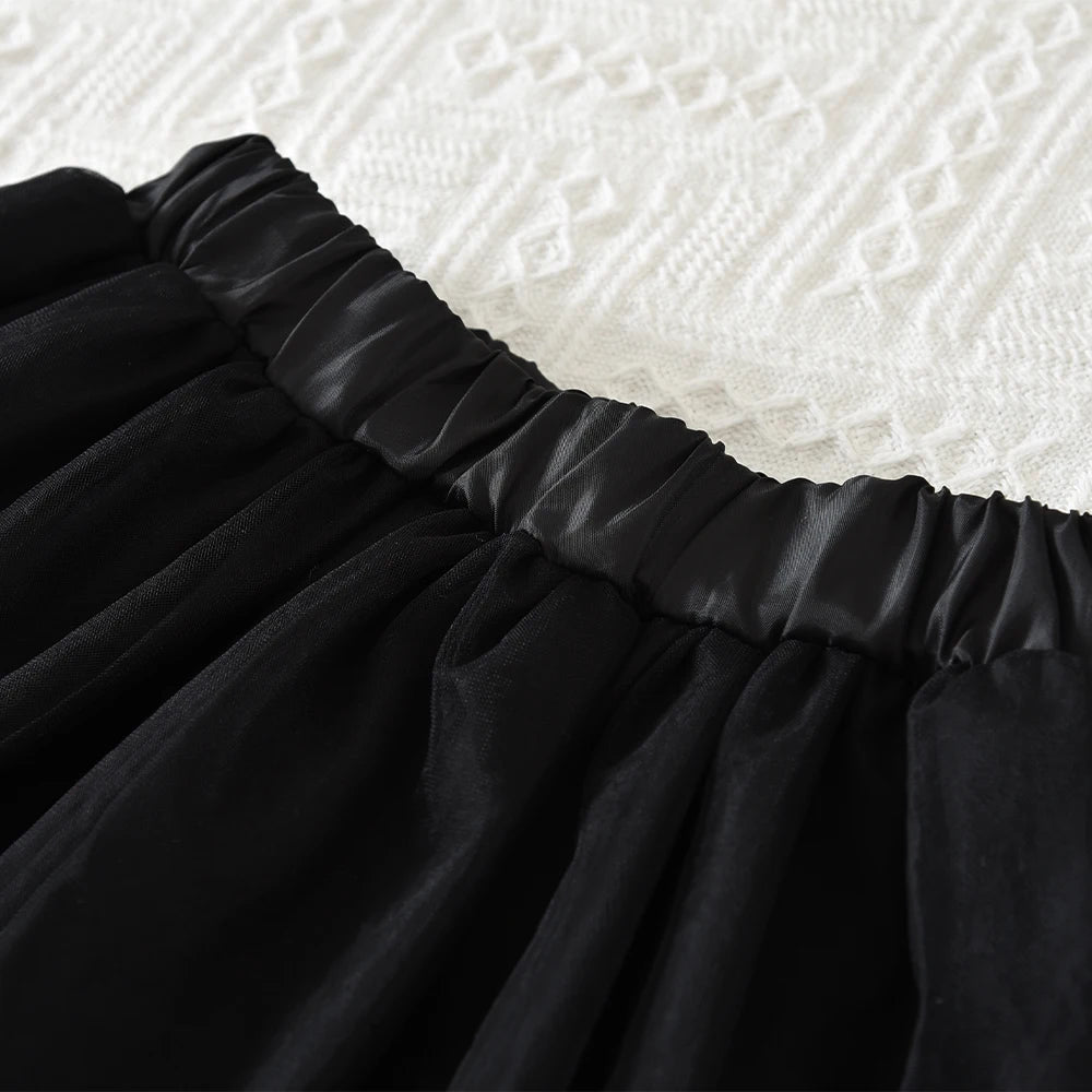 Ensemble Fille Automne Top + Jupe Tulle