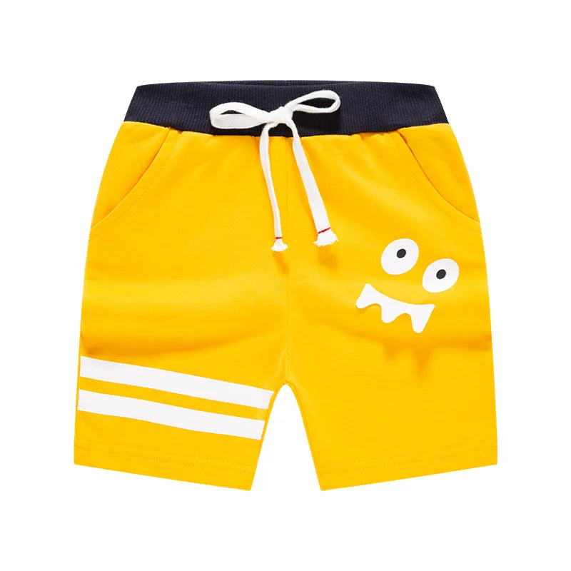 Short Garçon Sport Broderie Dinosaure