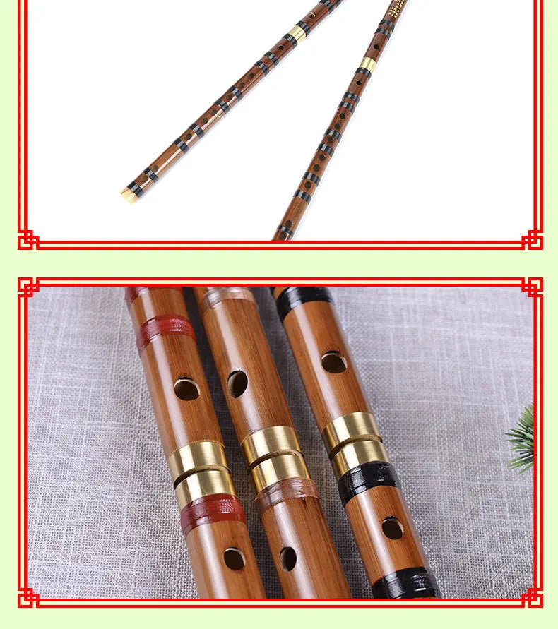 Wind Transverse Flute Small Mini Flute Chinese Traditional Professional Musical Instrument Climber Accessories Music Oud Block