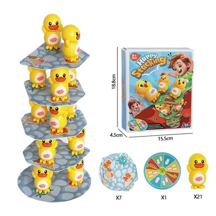 Children's duck fun, parent-child interaction, multi-person hand-eye coordination thinking thinking training puzzle board game