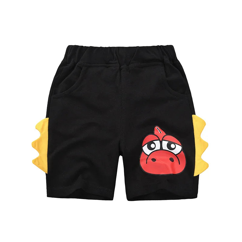 Short Garçon Sport Broderie Dinosaure