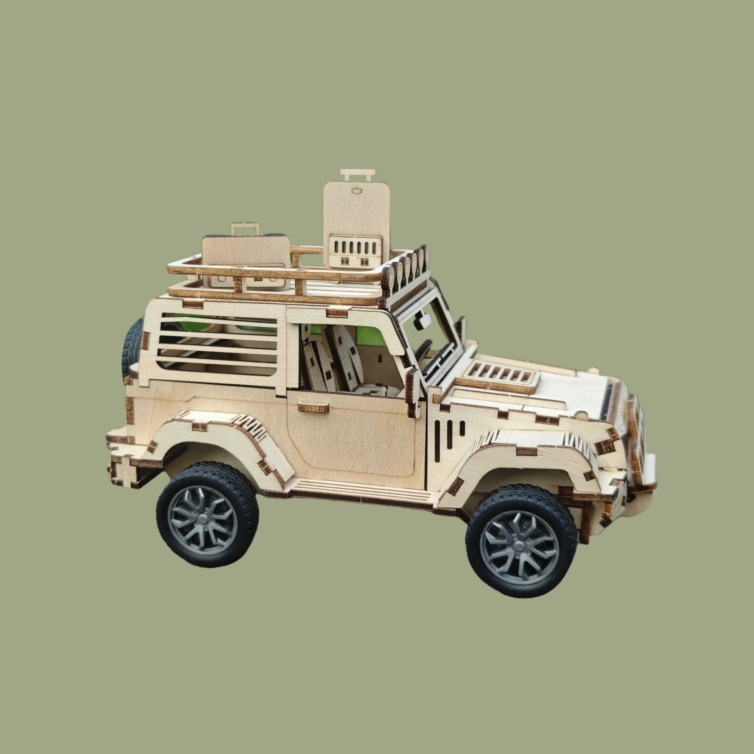 3D DIY Wooden Puzzle - Assembly, Thinking & Entertainment - Ideal Christmas, New Year & Birthday Gift