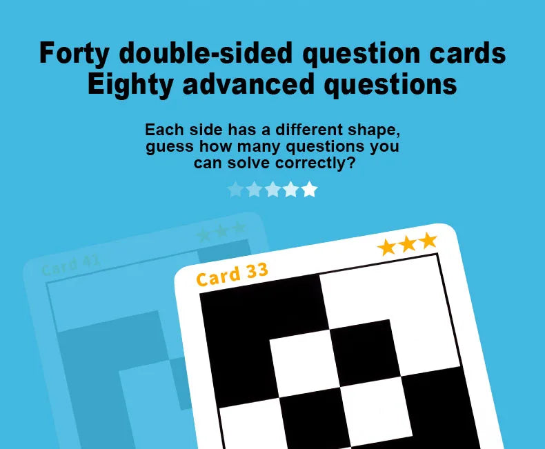 Block Puzzle, with Storage Tray Hidden Geometric Shape Pattern Jigsaw 3D Logic Thinking Training Desktop Game Toys