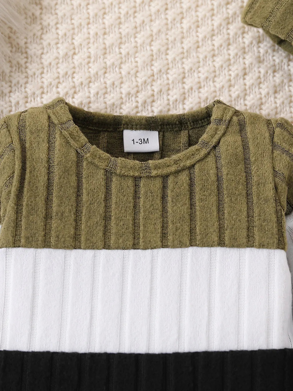 Body Bébé Manches Longues + Bonnet Automne