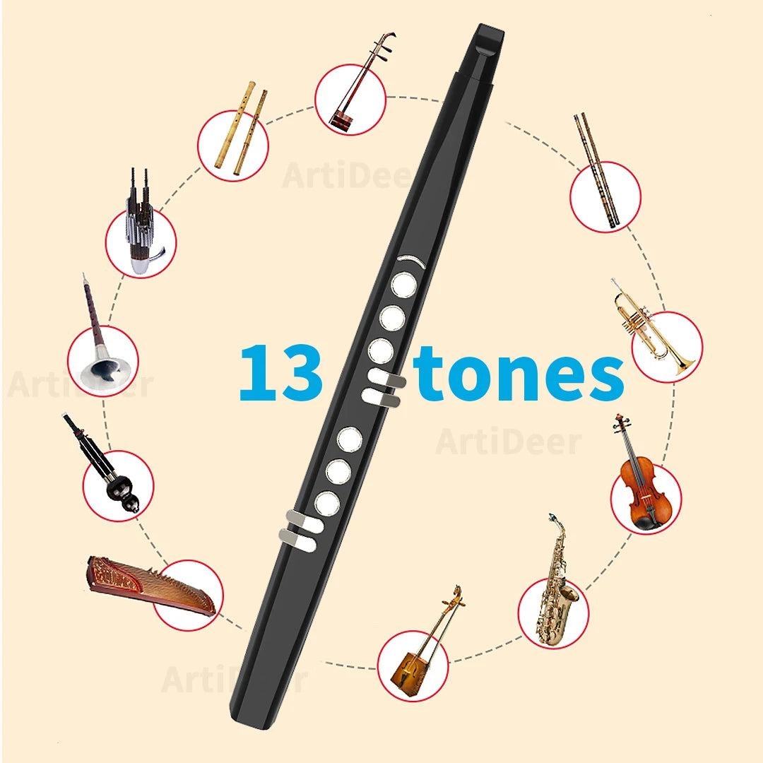 Mini Digital Electronic Wind Saxophone Instrument Blowpipe Sax Flute Clarinet Trumpet Recorder Professional Musical Instruments