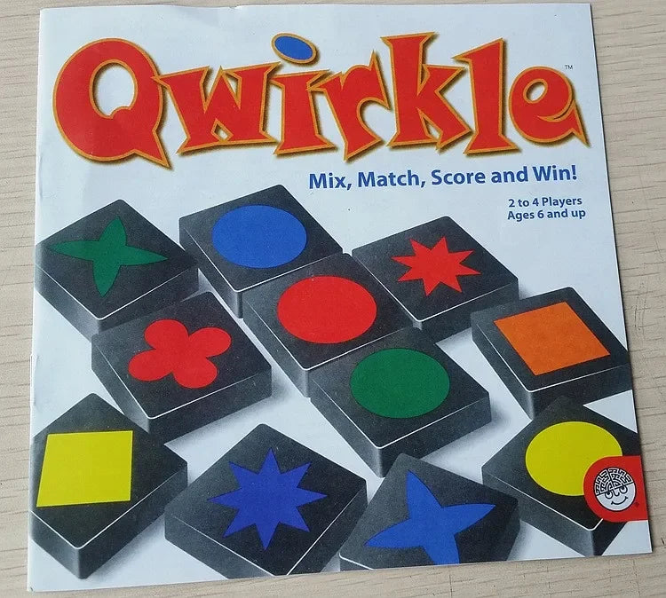 New Children's Educational Toys Qwirkle Wooden Chess Parent-child Interactive Games Kids Adult Hobbies Gifts Learning Toys Play