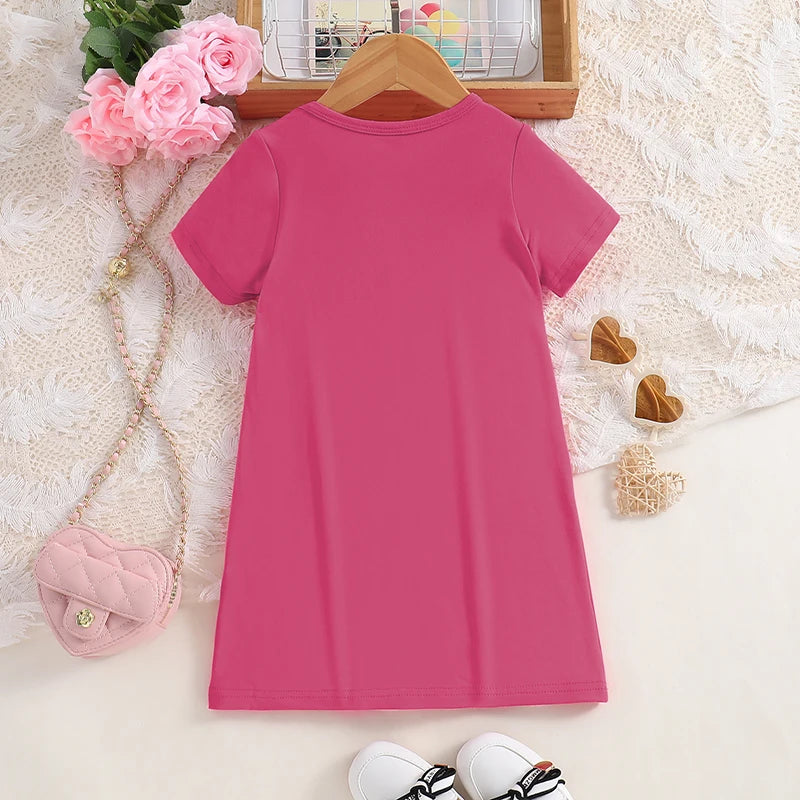 Robe Fille Été Imprimé Léopard