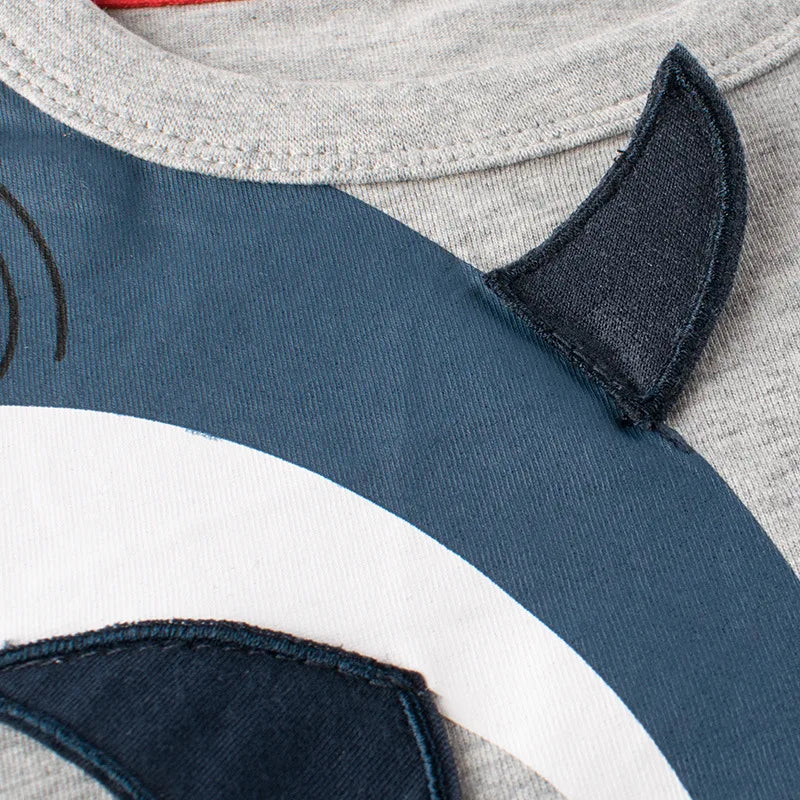 T-shirt Enfant Coton Cartoon Été