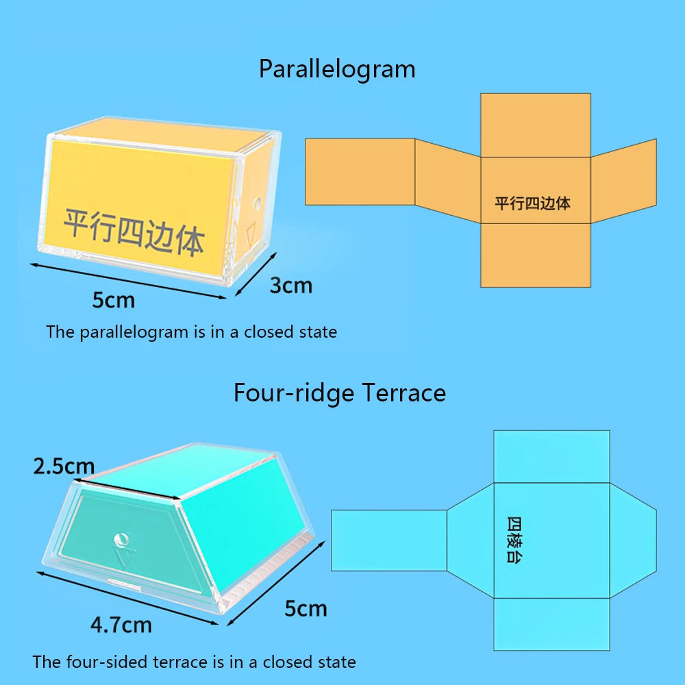 12/16/20 Geometry Demonstration Models Spatial Structure Visualization Tools for STEM Education Teaching Kits