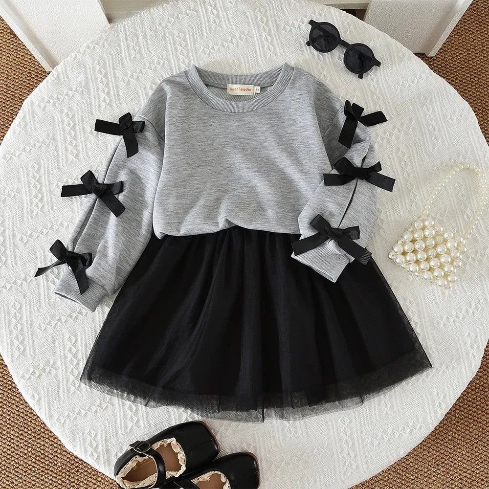 Ensemble Fille Automne Top + Jupe Tulle