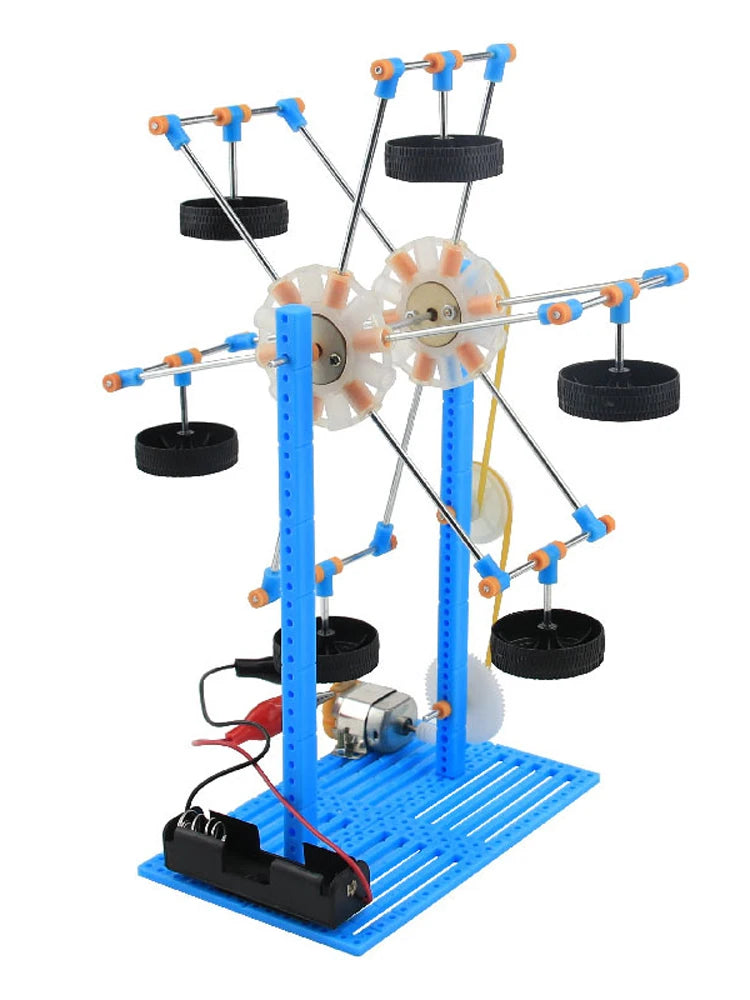 Kids Science Toy Technology Gadget Physics STEM Kit Electric Ferris Wheel Educational Toys for Children DIY Craft Toy