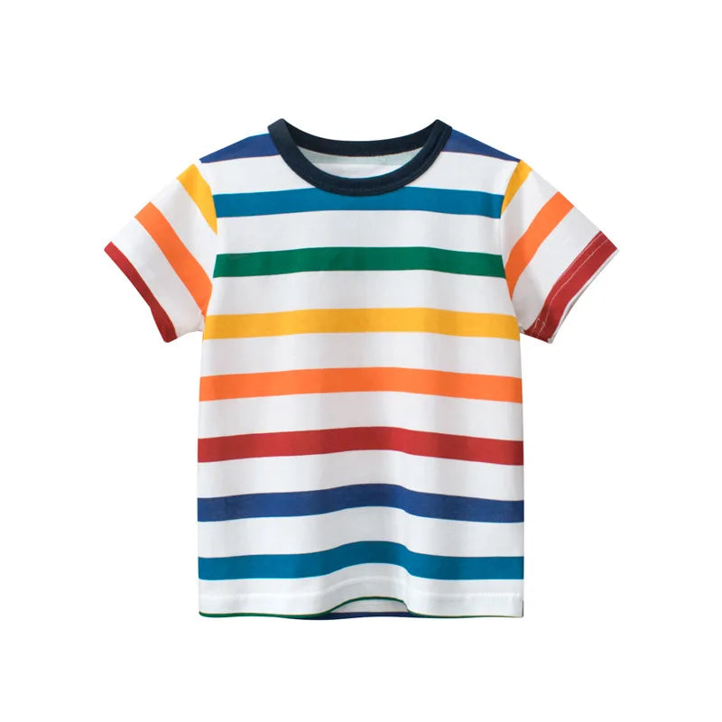 T-shirt Enfant Coton Cartoon Été