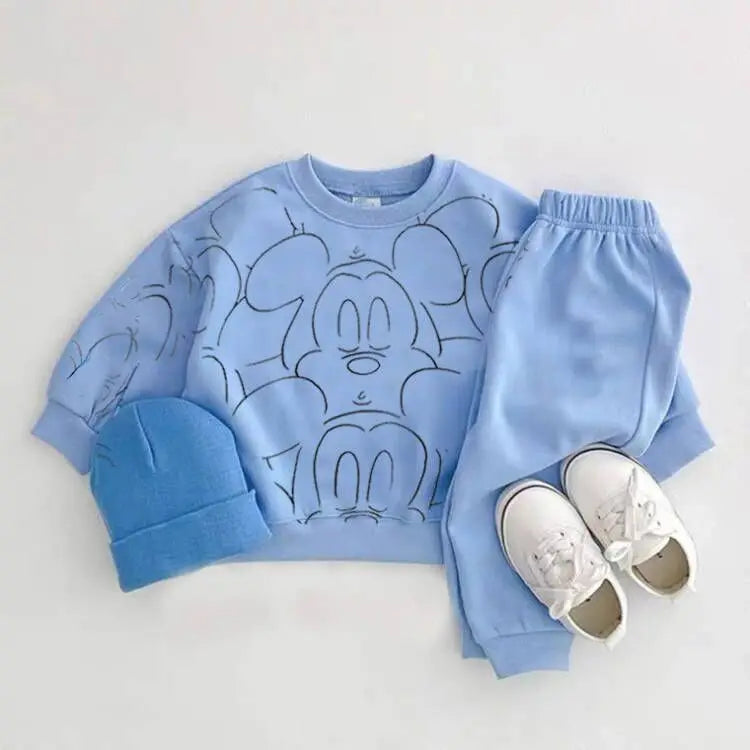 Ensemble Bébé T-shirt + Short Cartoon