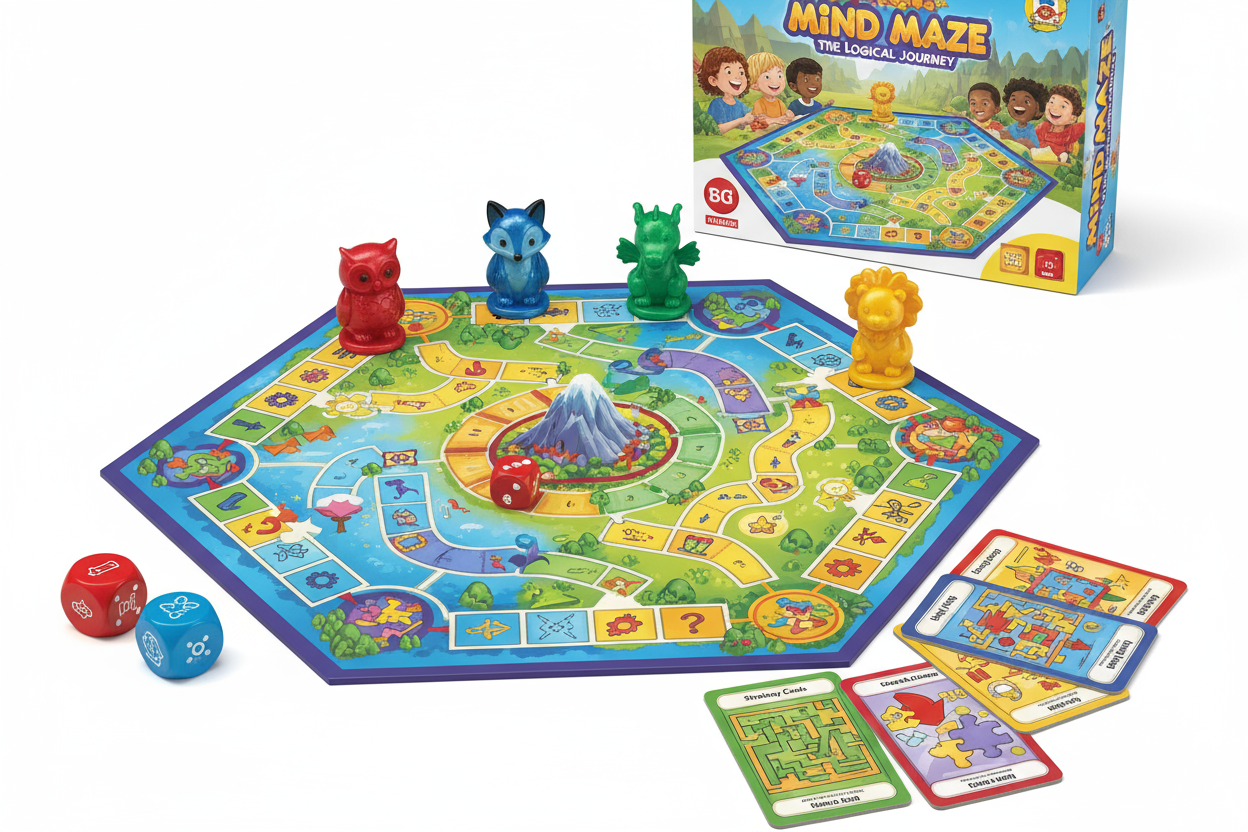 Jeu de Société Éducatif - Développement Logique et Stratégie